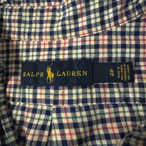Ralph Lauren dress shirt. XL. Easter Colors